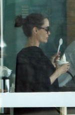 ANGELINA JOLIE Out for Frozen Yogurt in Los Angels 08/19/2018