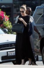 ANGELINA JOLIE Out for Frozen Yogurt in Los Angels 08/19/2018
