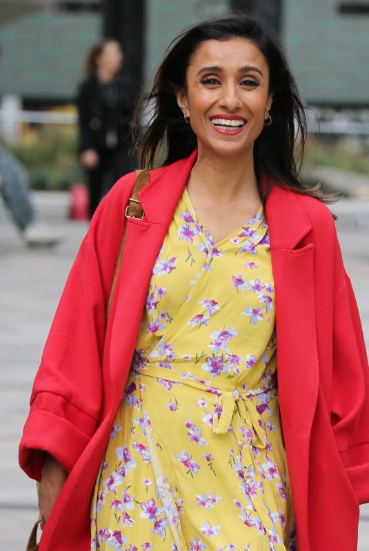 ANITA RANI Leaves ITV Studios in London 08/13/2018