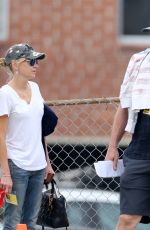 ANNA FARIS Out and About in Los Angeles 08/28/2018
