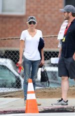 ANNA FARIS Out and About in Los Angeles 08/28/2018