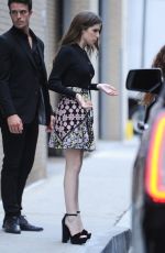 ANNA KENDRICK Leaves Spring Studios in New York 08/17/2018