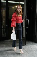 ANNASOPHIA ROBB Leaves Good Day New York in New York 08/16/2018