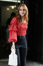 ANNASOPHIA ROBB Leaves Good Day New York in New York 08/16/2018