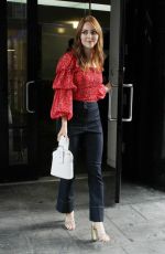 ANNASOPHIA ROBB Leaves Good Day New York in New York 08/16/2018