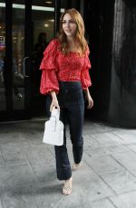 ANNASOPHIA ROBB Leaves Good Day New York in New York 08/16/2018