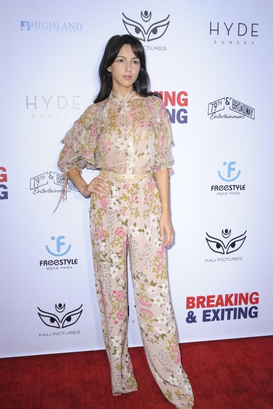 ANNET MAHENDRU at Breaking and Exiting Premiere in Los Angeles 08/15/2018