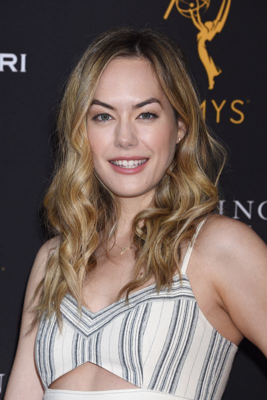ANNIKA NOELLE at Television Academy Daytime Peer Group Emmy Celebration in Los Angeles 08/22/2018