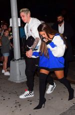 ARIANA GRANDE and Pete Davidson at VMA After-party Concert in New York 08/20/2018