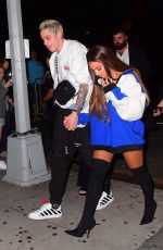ARIANA GRANDE and Pete Davidson at VMA After-party Concert in New York 08/20/2018