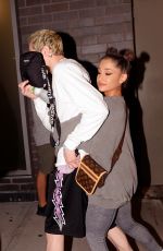 ARIANA GRANDE and Pete Davidson Night Out in New York 08/27/2018