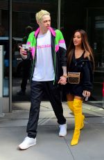 ARIANA GRANDE and Pete Davidson Out in New York 08/18/2018