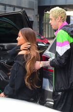 ARIANA GRANDE and Pete Davidson Out in New York 08/18/2018