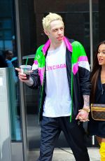 ARIANA GRANDE and Pete Davidson Out in New York 08/18/2018