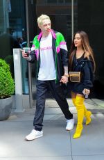 ARIANA GRANDE and Pete Davidson Out in New York 08/18/2018