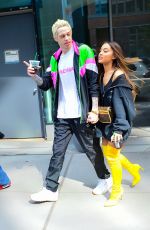 ARIANA GRANDE and Pete Davidson Out in New York 08/18/2018