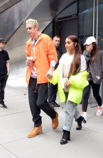 ARIANA GRANDE and Pete Davidson Out in New York 08/21/2018