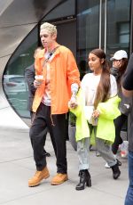 ARIANA GRANDE and Pete Davidson Out in New York 08/21/2018