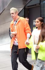 ARIANA GRANDE and Pete Davidson Out in New York 08/21/2018