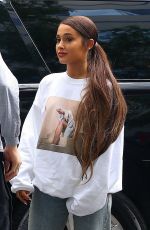 ARIANA GRANDE and Pete Davidson Out in New York 08/21/2018