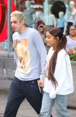 ARIANA GRANDE and Pete Davidson Out in New York 08/21/2018