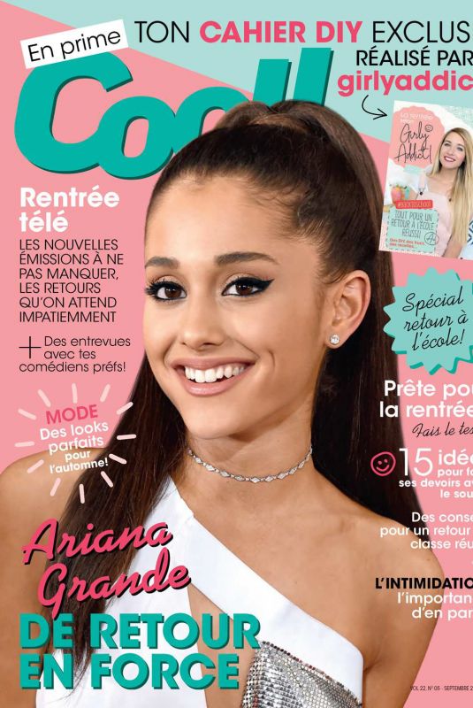 ARIANA GRANDE in Cool Magazine, Canada September 2018