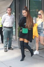 ARIANA GRANDE Leaves Her Apartment in New York 08/16/2018