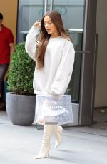 ARIANA GRANDE Out to Promote Her Sweetener Album in New York 08/17/2018