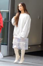 ARIANA GRANDE Out to Promote Her Sweetener Album in New York 08/17/2018