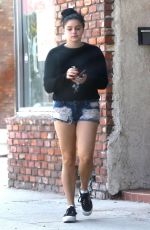 ARIEL WINTER in Shorts Out in Studio City 08/28/2018