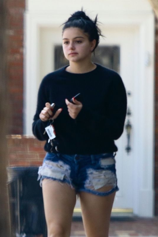 ARIEL WINTER in Shorts Out in Studio City 08/28/2018