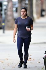 ARIEL WINTER LEaves a Gym in Los Angeles 08/10/2018