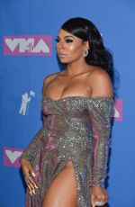 ASHANTI at MTV Video Music Awards in New York 08/20/2018