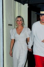 ASHLEE SIMPSON and Even Ross Night Out  in New York 08/15/2018