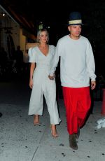 ASHLEE SIMPSON and Even Ross Night Out  in New York 08/15/2018