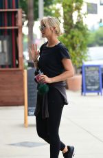 ASHLEE SIMPSON Heading to Tracey Anderson Gym in Los Angeles 08/23/2018