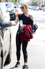 ASHLEE SIMPSON Out in Studio City 08/09/2018