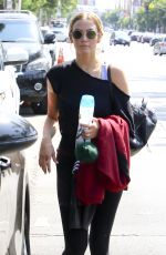 ASHLEE SIMPSON Out in Studio City 08/09/2018