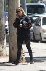 ASHLEY BENSON Arrives at a Gym in West Hollywood 08/08/2018
