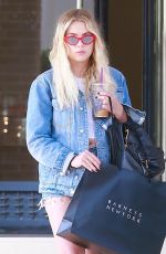 ASHLEY BENSON Out Shopping in Los Angeles 08/09/2018