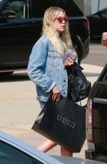 ASHLEY BENSON Out Shopping in Los Angeles 08/09/2018