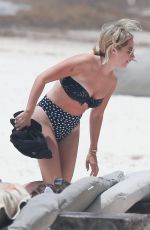 ASHLEY TISDALE in Bikinis at a Beach in Tulum 08/02/2018
