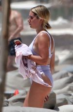 ASHLEY TISDALE in Bikinis at a Beach in Tulum 08/02/2018