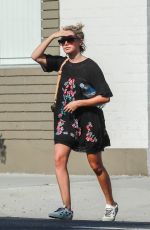 ASHLEY TISDALE Leaves a Spa in Los Angeles 08/26/2018