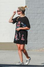 ASHLEY TISDALE Leaves a Spa in Los Angeles 08/26/2018