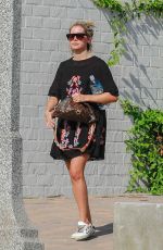 ASHLEY TISDALE Leaves a Spa in Los Angeles 08/26/2018