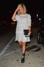 ASHLEY TISDALE Out and About in Los Angeles 08/17/2018