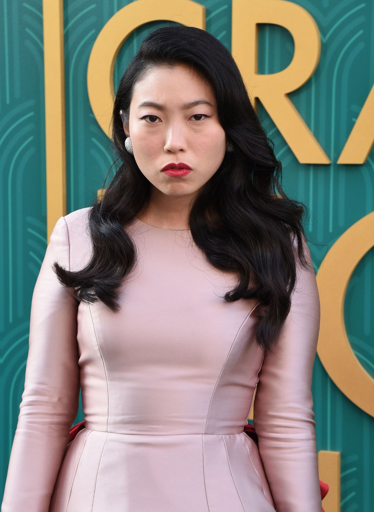 AWKWAFINA at Crazy Rich Asians Premiere in Los Angeles 08/07/2018 ...