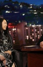 AWKWAFINA at Jimmy Kimmel Live 08/09/2018