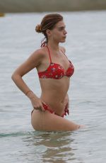 BARBARA OPSOMER in Bikini at a Beach in Saint Tropez 08/03/2018